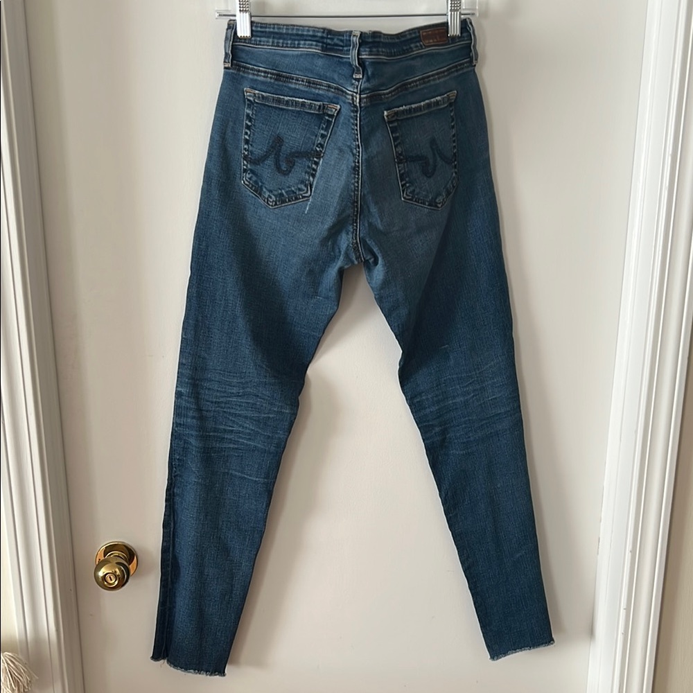 Ag Adriano Goldschmied “The Legging-Super Skinny Jeans” vintage feel blue jeans - Picture 3 of 9